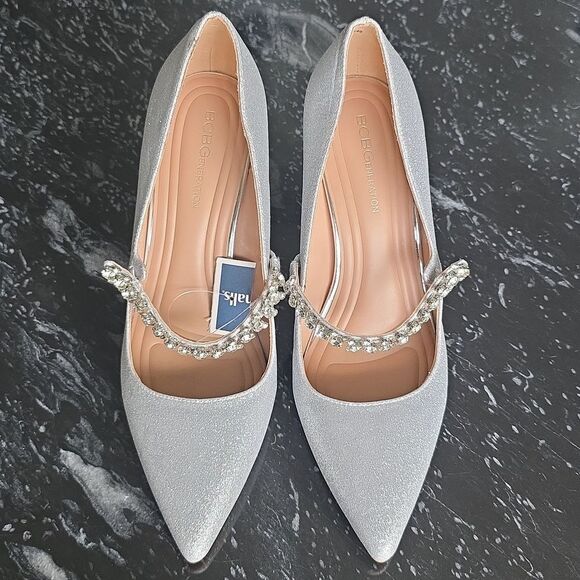 BRAND NEW BCBGeneration BRANDA JEWEL STRAP POINTED TOE WOMEN PUMP G1 - Picture 3 of 16
